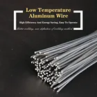 Низкотемпературные легкие плавкие алюминиевые сварочные электроды 2 мм, сварные стержни, проволочный прут с сердечником для пайки алюминия, нет необходимости в стандарте