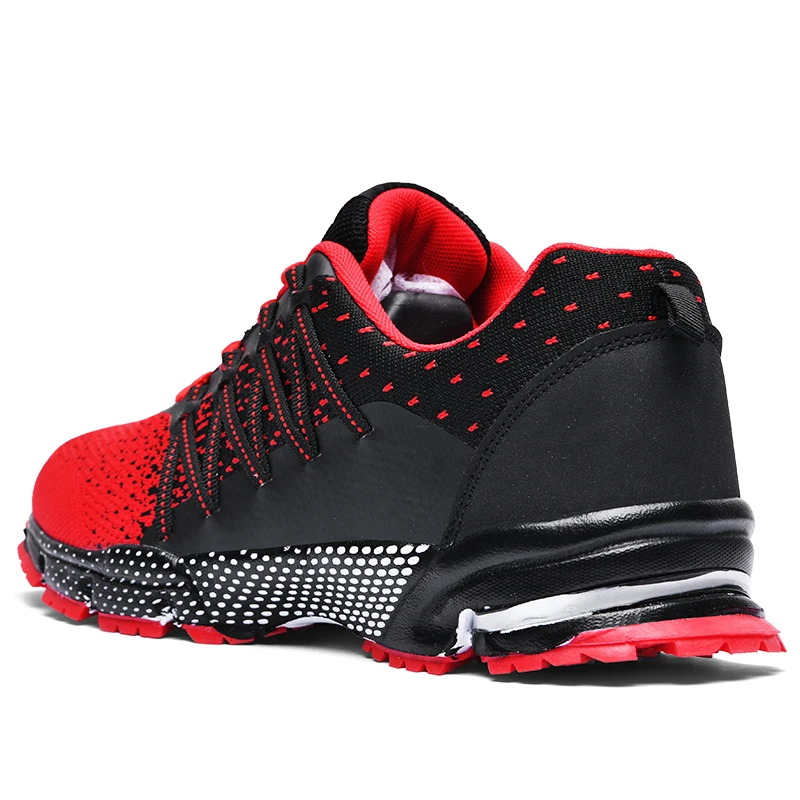 Men's Large Size Sports Shoes Running Shoes Outdoor Sneakers Breathable And Comfortable Running Shoes Air Cushion Laces