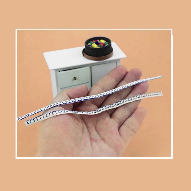 Мини линейка моделирование творческие поделки игрушки 1/12 кукольный домик швейный портной аксессуары
