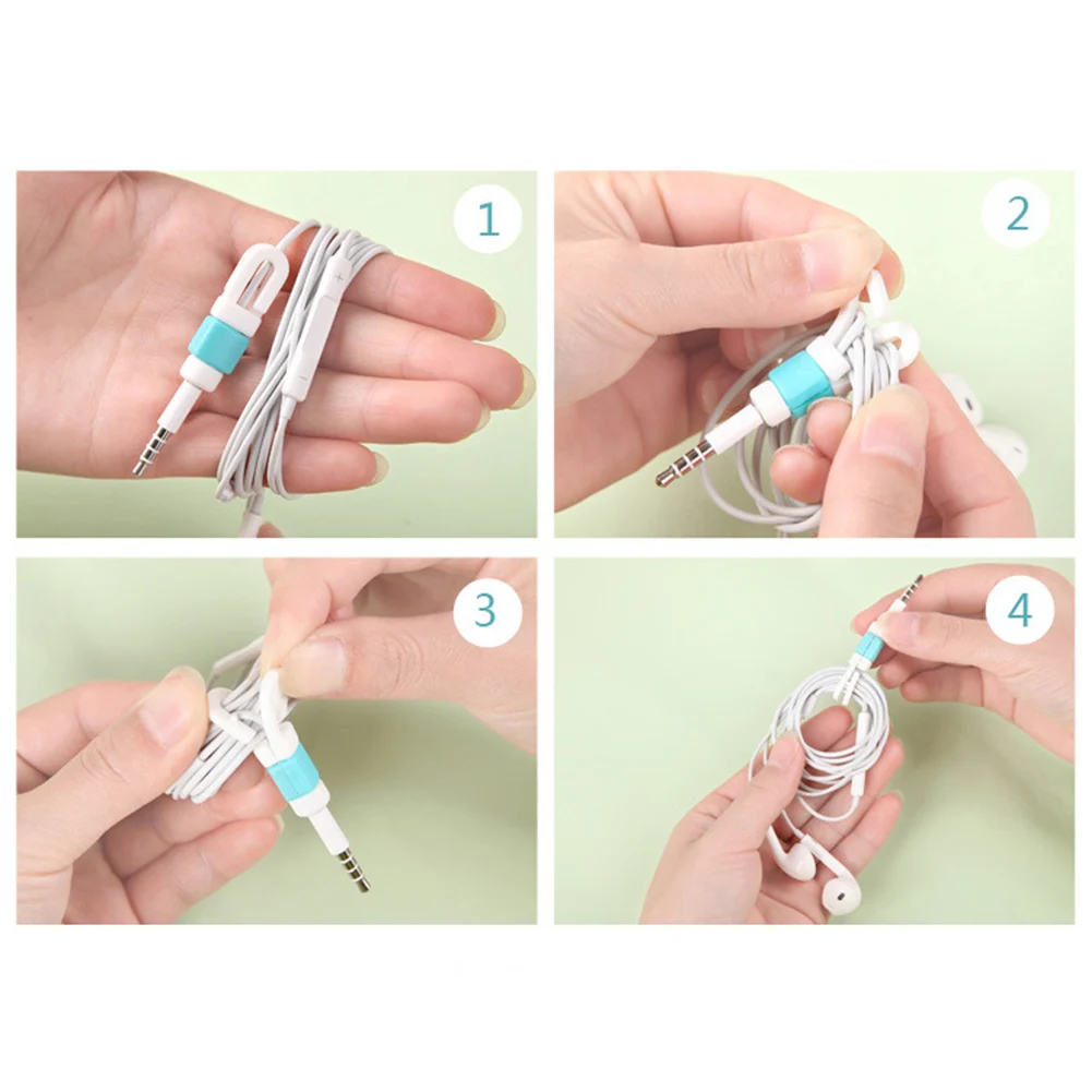 Защитный чехол для кабеля зарядного устройства с милым мультяшным рисунком