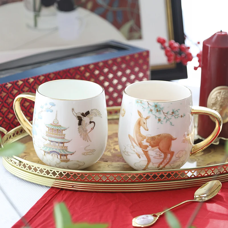 

Luxury Small Coffee Mug Cup Breakfast Cute Ceramic Small Travel Mug Ceramic Turkish Tazas De Cafe Creativas Coffee Cups BK50MK
