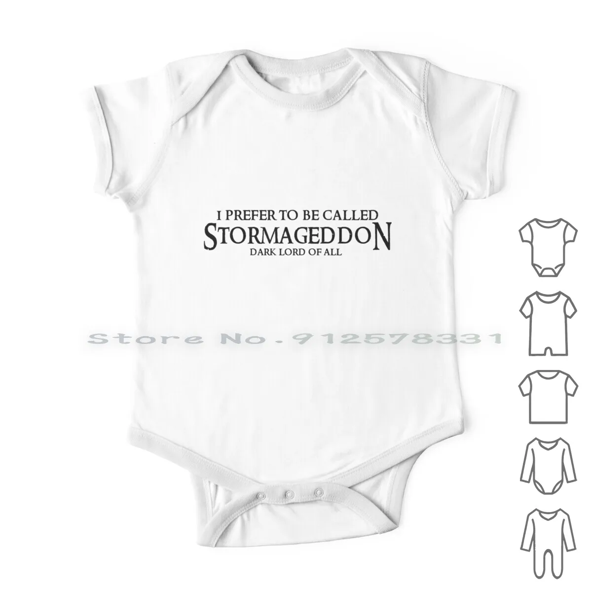 

Одежда для новорожденных Stormageddon комбинезоны хлопковые комбинезоны Dr Who Stormageddon Geek Nerd Baby Dark Lord с длинным рукавом для младенцев