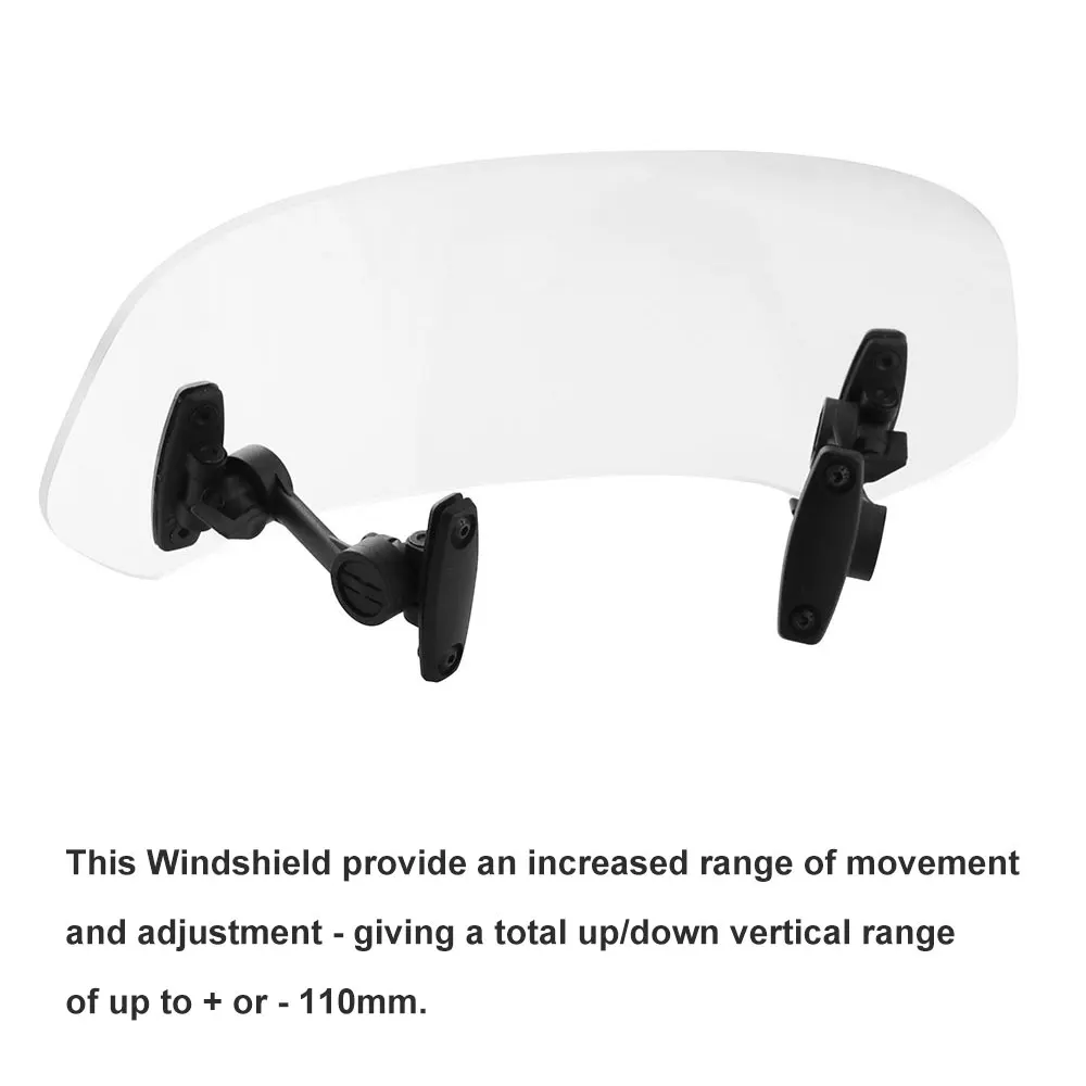 Запчасти для мотоциклов регулируемая защелка расширитель лобового стекла