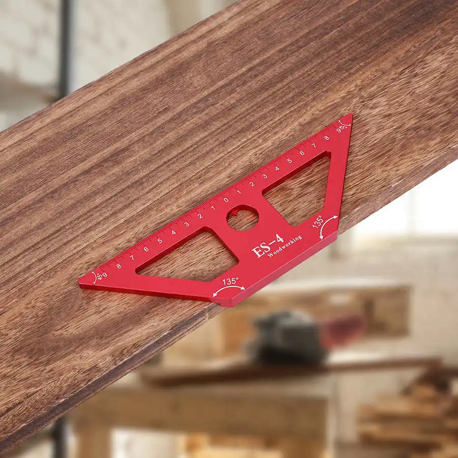 Станок с ЧПУ Запчасти ES 4 Деревообработка правитель 45 градусов скрап