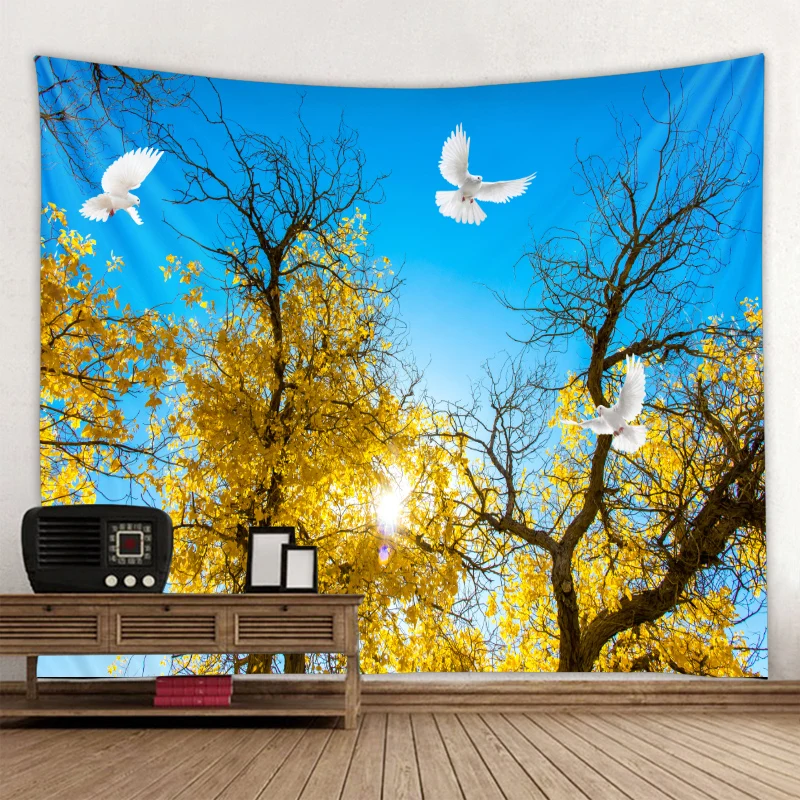 

Гобелен Лесной Принт 100% Полиэстер