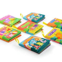 touch the cloth book baby early education aids can not tear the baby cognitive cloth book toys learning toys