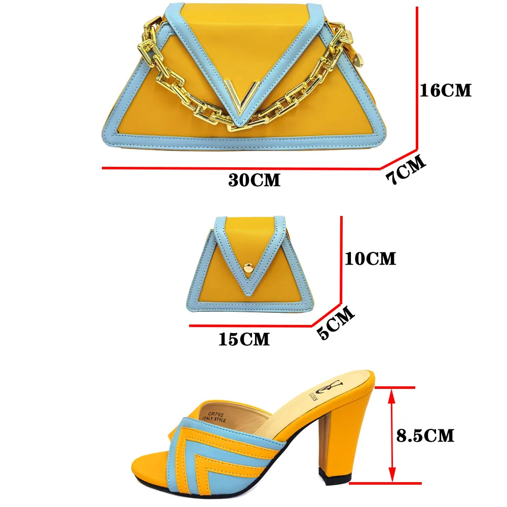 Doershow хорошая цена африканская Свадебная обувь Итальянская с подходящими сумками