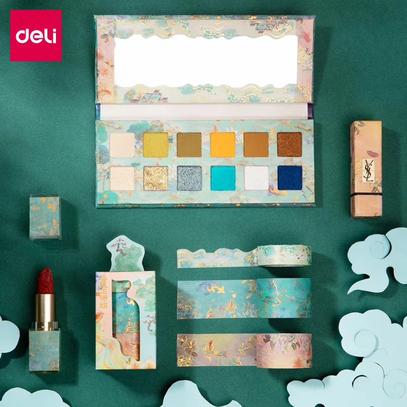 Маскировочная лента для скрапбукинга набор декоративного скотча Васи из золотой