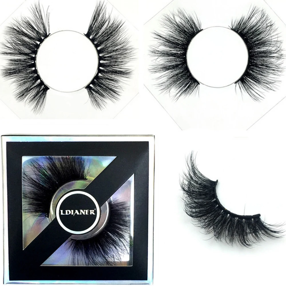 1 пара 25 мм накладные ресницы длинные Удлиненные большая драматическая объемная