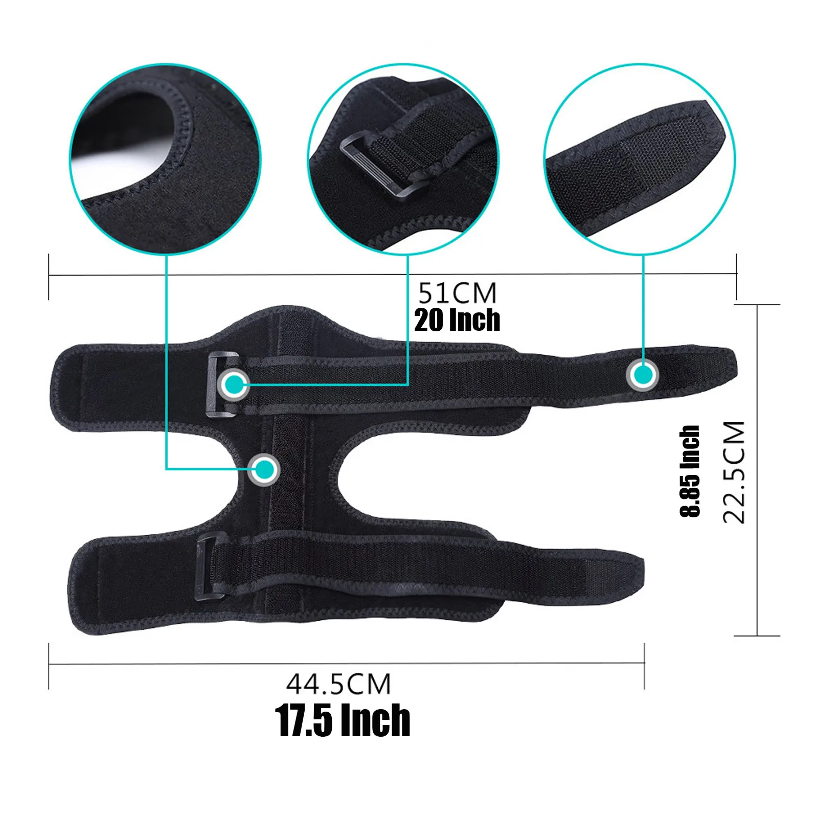 

1pc Adjustable Plantar Fasciitis Night Foot Splint Drop Orthotic Brace Elastic Dorsal Night Splint Foot Care Tool Heel Pain