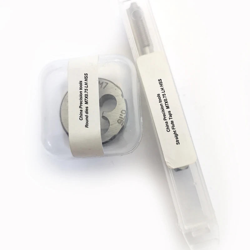 2 шт., набор для резьбы и метчиков M7 M7X1 M7X0.75 LH