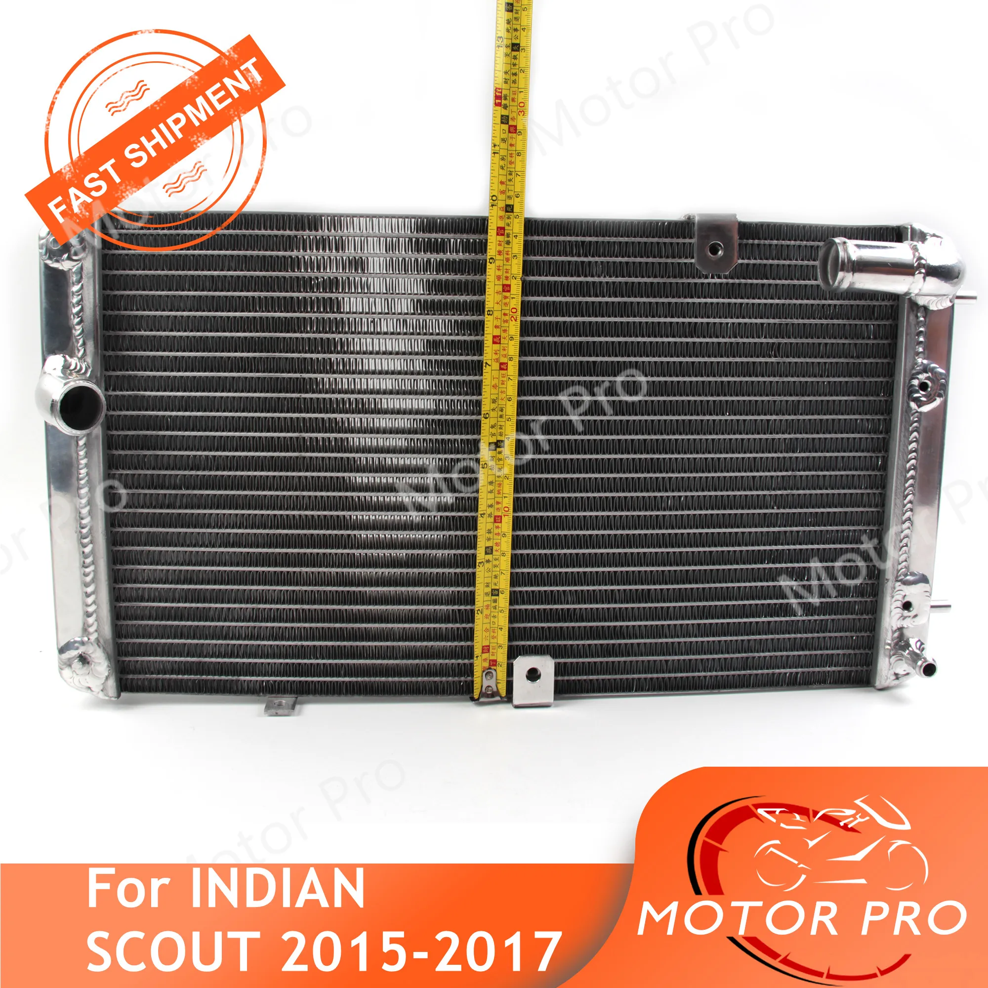 Радиатор для индийского разведчика 2015 2016 2017 охлаждающий кулер мотоцикла Сменные