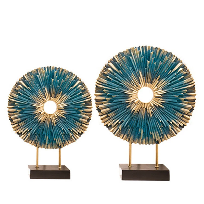 

Antique TV Cabinet Decoration Ornament Wall Background Decoration Crafts Home Living Room Decor Crafts Housewarming Gifts