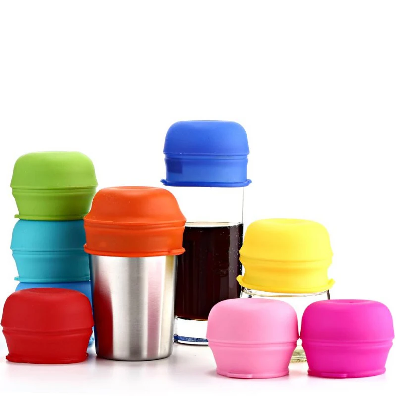 

Durable ,safty smart design soft Silicone straw cover lids for baby,Tumble covers for cup
