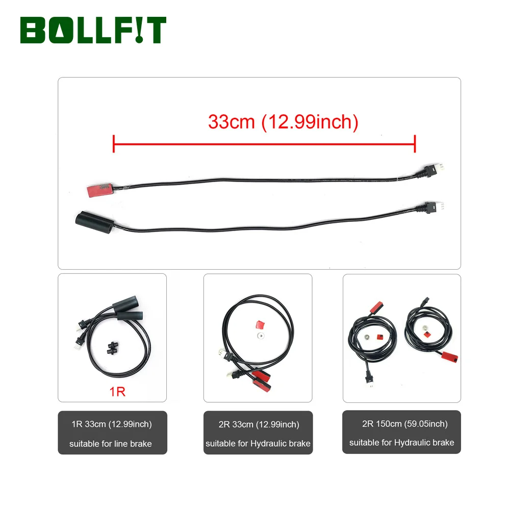 Bollfit отрезать мощность тормозной сенсор для TSDZ2 Mid двигатель VLCD5 преобразования Запчасти Аксессуары