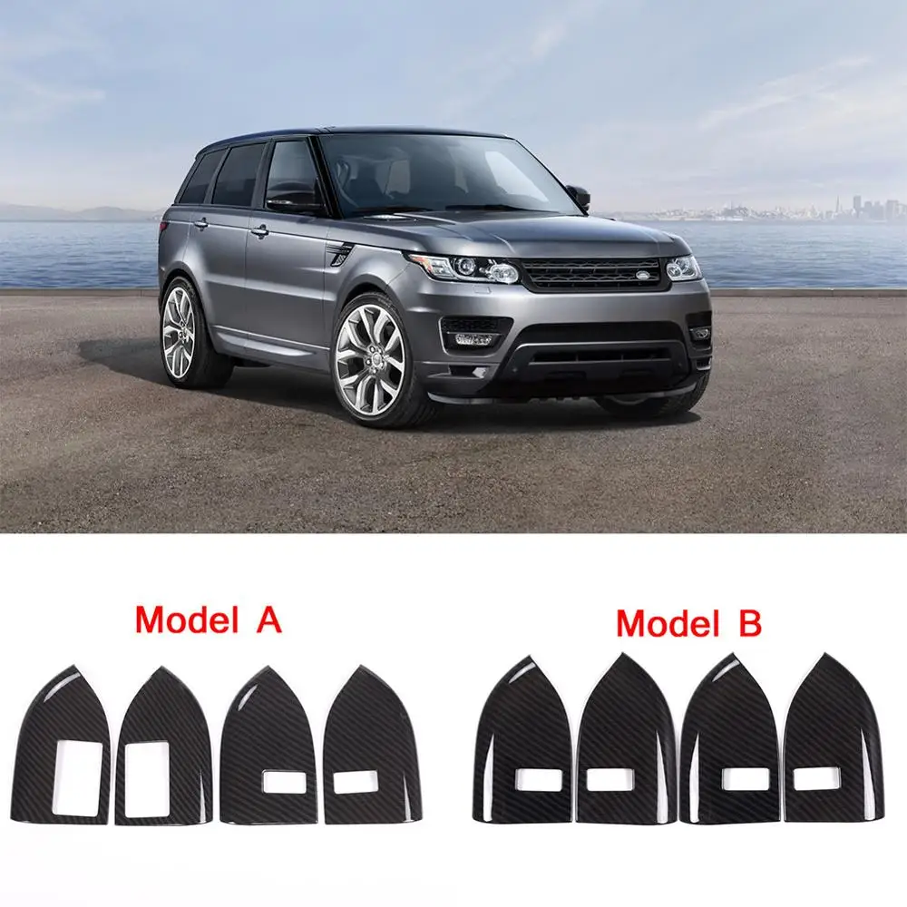 4 шт. детская Защитная рамка из АБС пластика для Landrover Range Rover Sport RR 2014 2015 2016