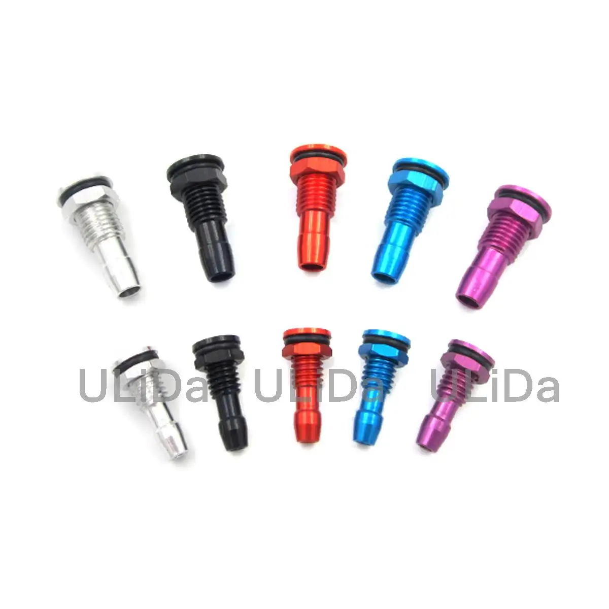 4 шт m6 m8 водный выход алюминиевы