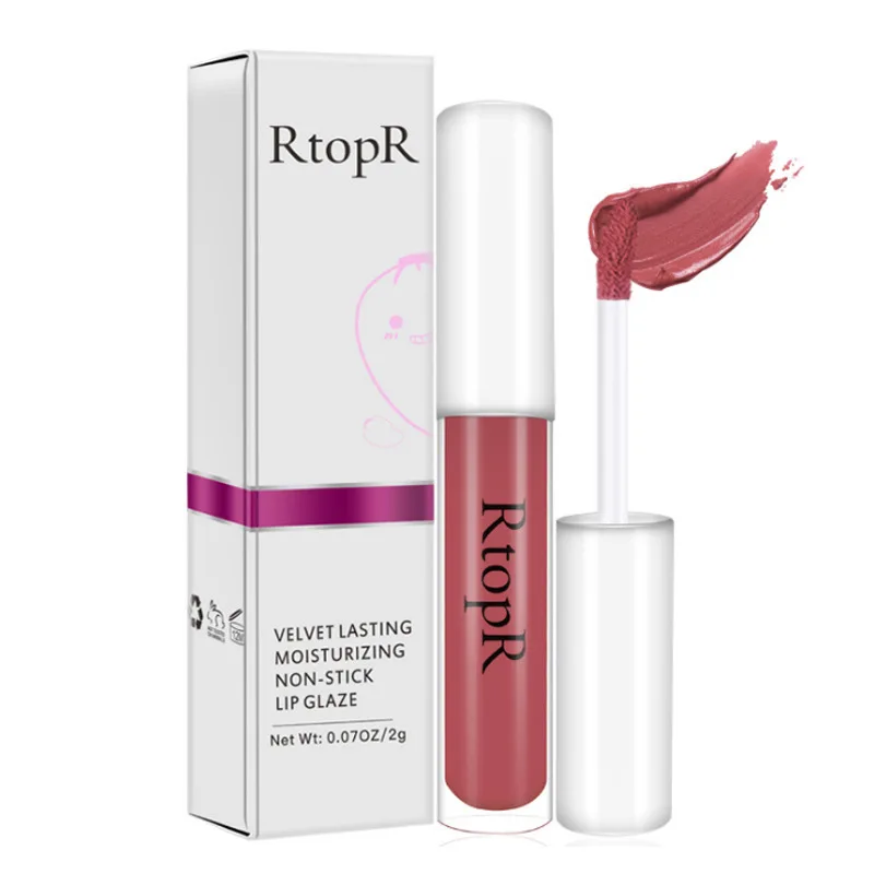 

Brillo labios brillo de labios hidratacin duradera Natural sindecoloracin antiadherente copa de terciopelo sedoso lquido mate