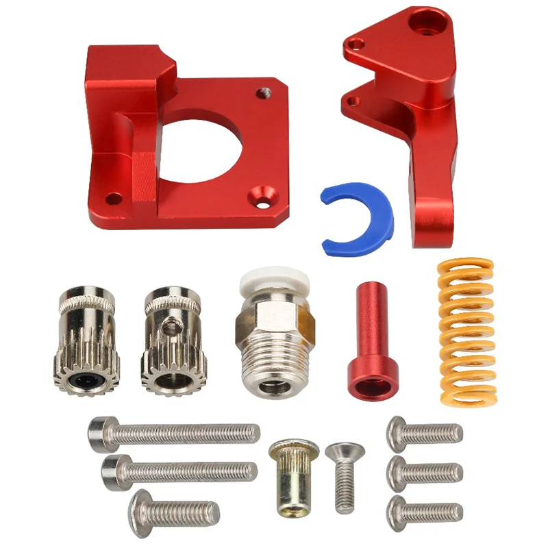 Комплект для экструдера CR10 Dual Gear Mk8 детали 3D принтера CR10S PRO Prusa I3 1 75 мм|Детали и