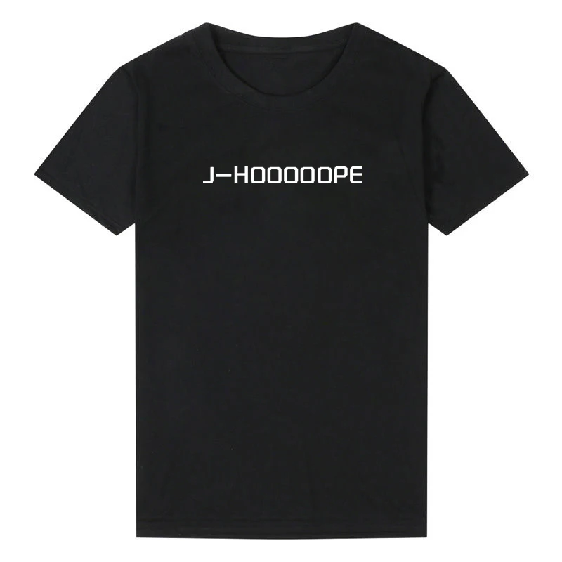 Корея Футболка женская J HOOOOOPE футболка уличная мода популярные футболки женские