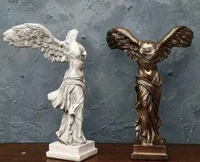 winged nike victory of samothrace greek goddess handmade statue sculpture beautiful woman success statue