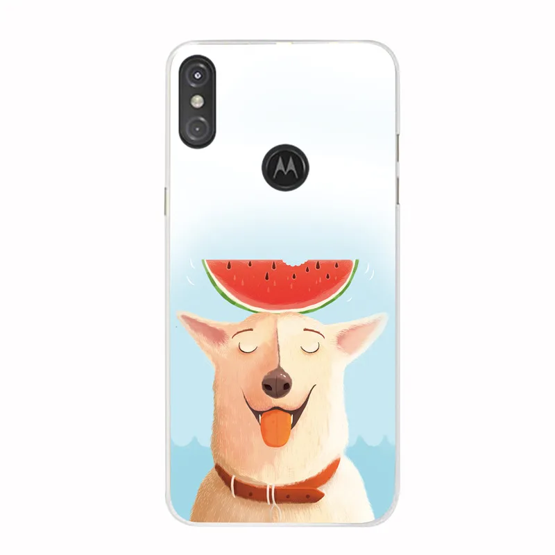 6.2inch Case For MOTO P30 Note Silicone Soft TPU Cover Painted Cartoon Animal Back Motorola One Power Phone Bags |