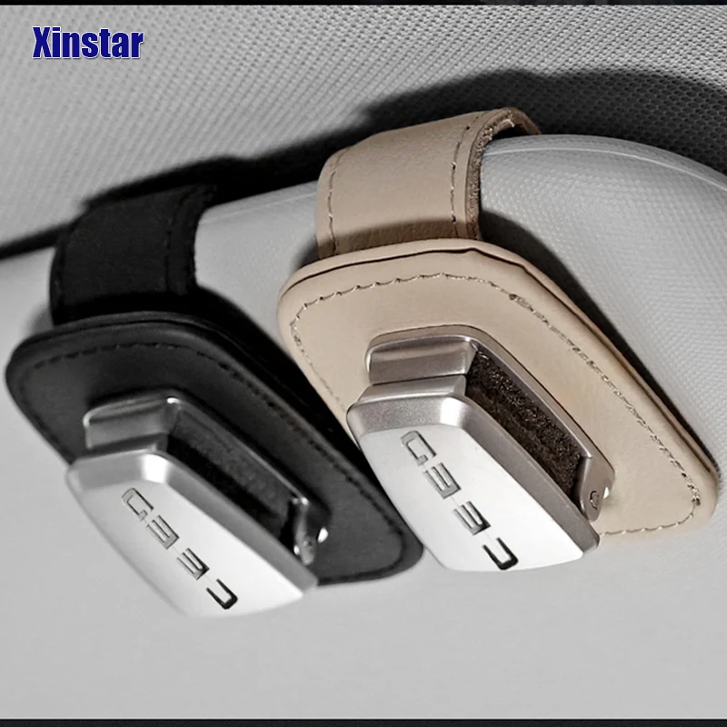 

Genuine Leather Car sunshade decoration sticker for kia ceed