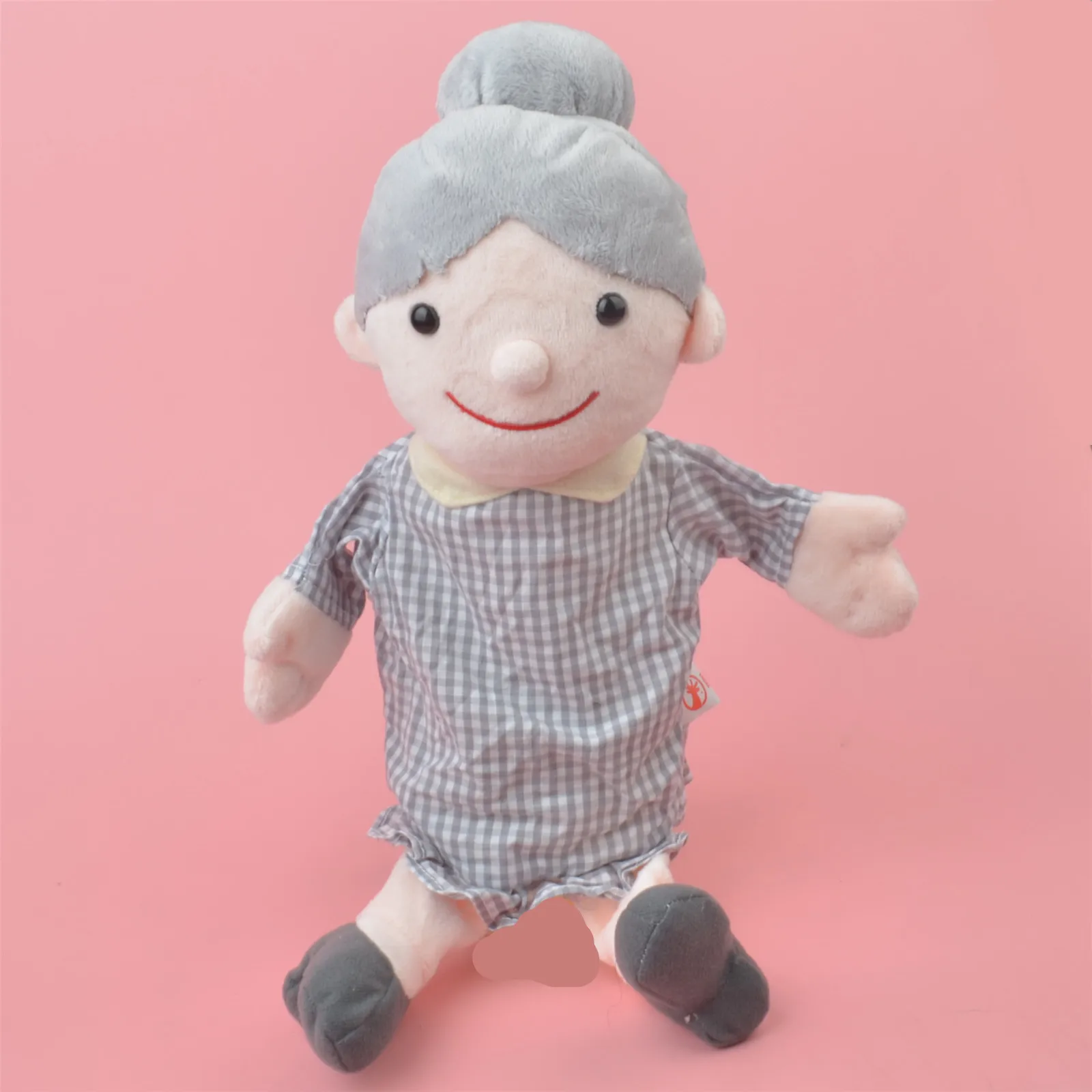 Для бабушки для семьи палец набор куколок-марионеток мини плюшевая игрушка