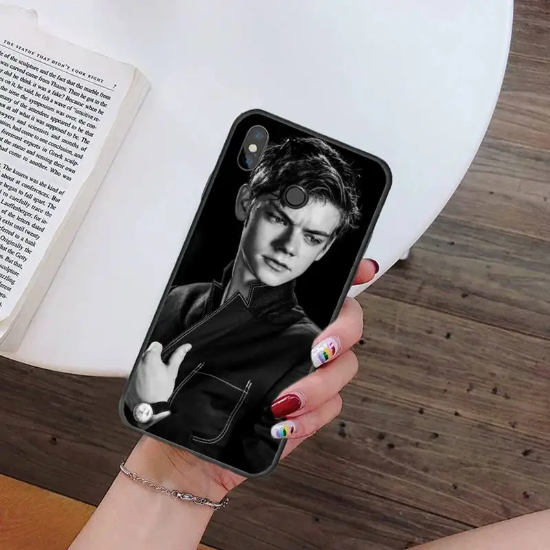 

Actors Thomas Sangster Phone Cases For Xiaomi Redmi 7 9t 9se k20 mi8 max3 lite 9 note 8 9s 10 pro Soft Shell Cover Funda