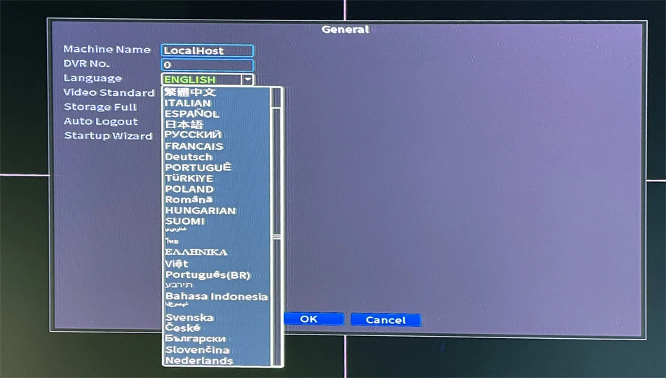 Красная панель аудио XMeye распознавание лица H.265 + 5MP 8CH 8-канальный Гибридный