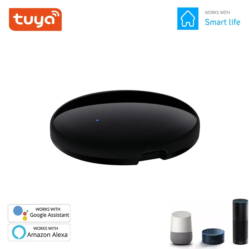 

Пульт ДУ Tuya Smart WiFi, ИК пульт для кондиционера, телевизора, поддержка Alexa, Google Assistant, универсальный голосовой пульт для умного дома