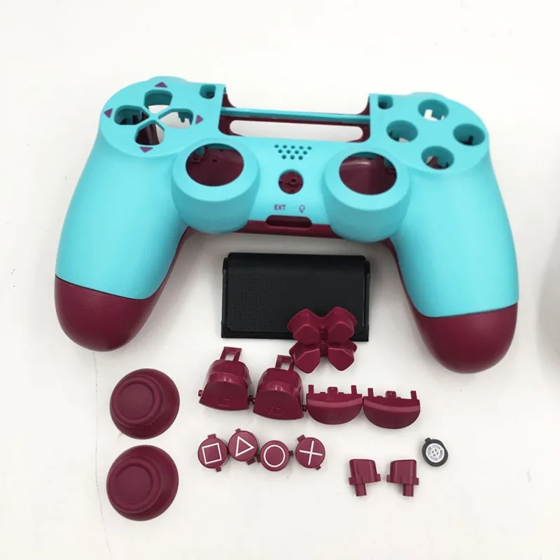 Противоскользящий силиконовый защитный чехол для sony playstation 4 PS4 DS4 Pro тонкий контроллер защитная накладка колпачки с кнопками для PS4