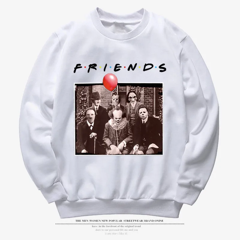 QZHIHE Pennywise 3D свитер Джокера It: Chapter Two Horror Friends толстовки с капюшоном для мужчин и