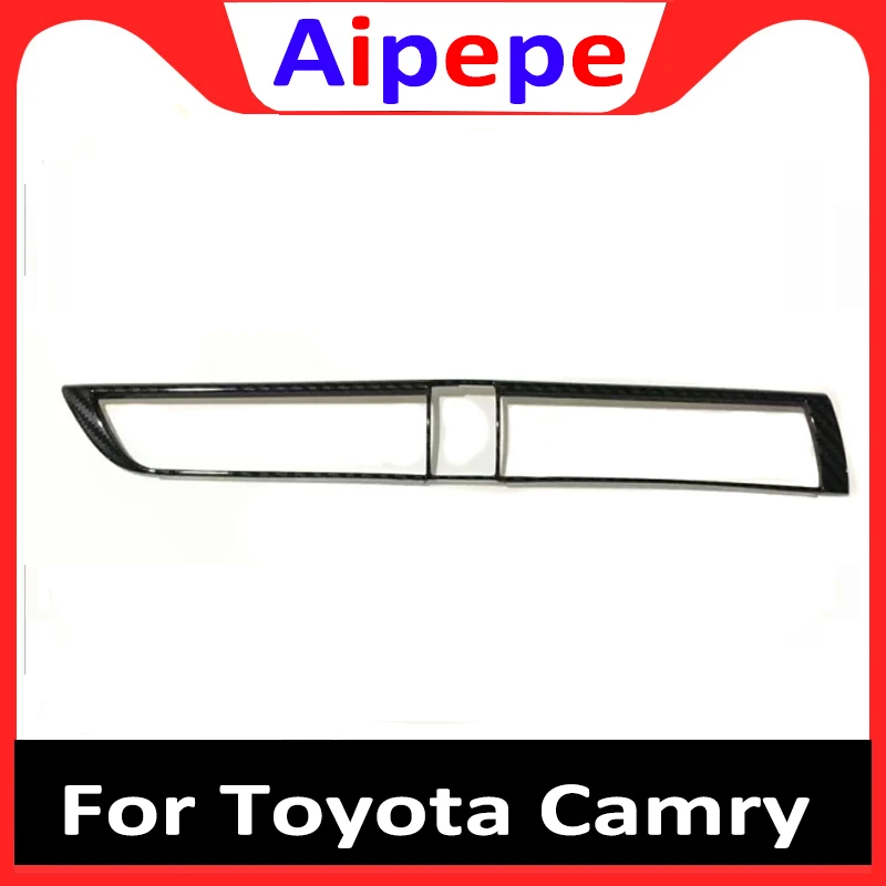 

Крышка вентиляционного отверстия для Toyota Camry XV70 2017 2018 2019 LHD, декоративная рамка, аксессуары для интерьера автомобиля, Стайлинг автомобиля ABS