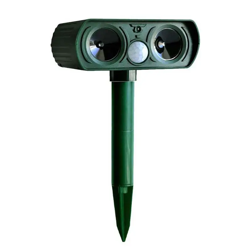 

1PCS Solar Dog Repellent Cockroach Scarer Dual Ultra Deterrent Rodent Repeller Orchard and garden Repeller For Animal