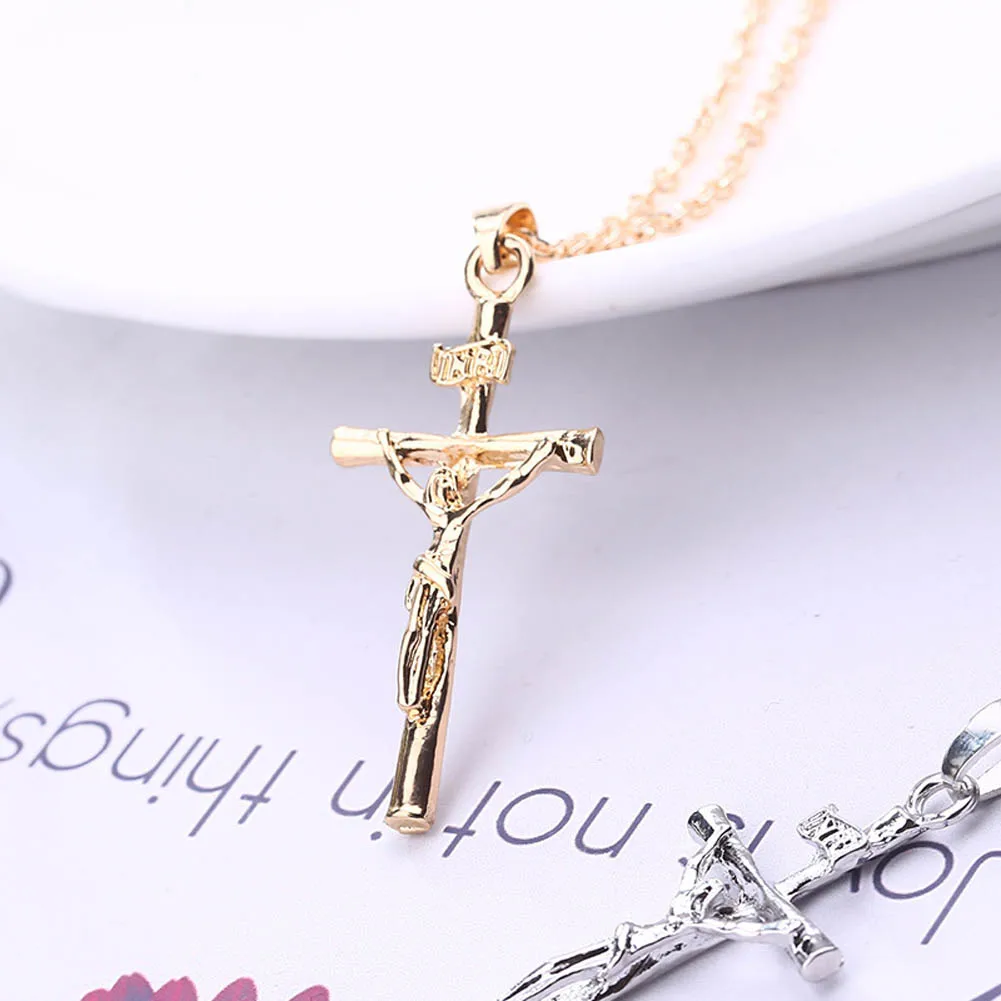 Ожерелье с крестом Для женщин/Для мужчин ювелирные изделия модное
