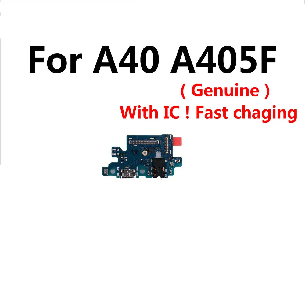 

New Dock Connector Micro USB Charger Charging Port Flex Cable Microphone Board For Samsung Galaxy A40 A405F A405