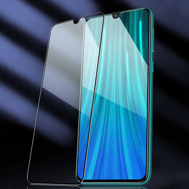 Защитное стекло 9H на весь экран для Redmi 9T 9A 9C 8 8A 7 7A пленка из закаленного стекла