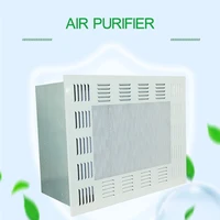 Ceiling Type Air Purifier Purification Workshop Industrial FFU High Efficiency Filter Purifier Equipment 220V ZJ-600