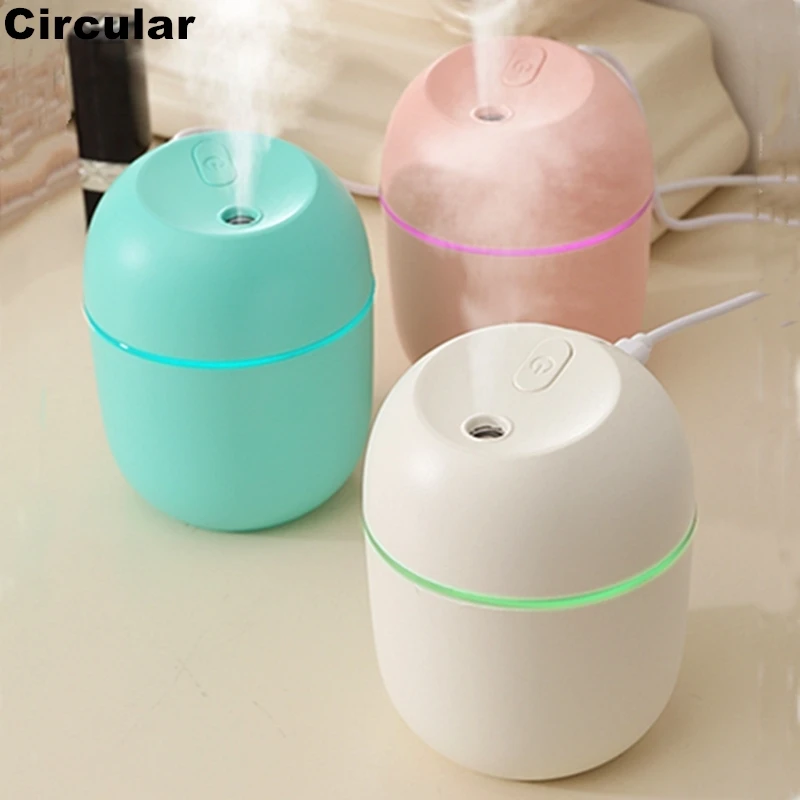 With Led Night Light  Essential Oil Diffuser For Home Car Purifier Wholesale
