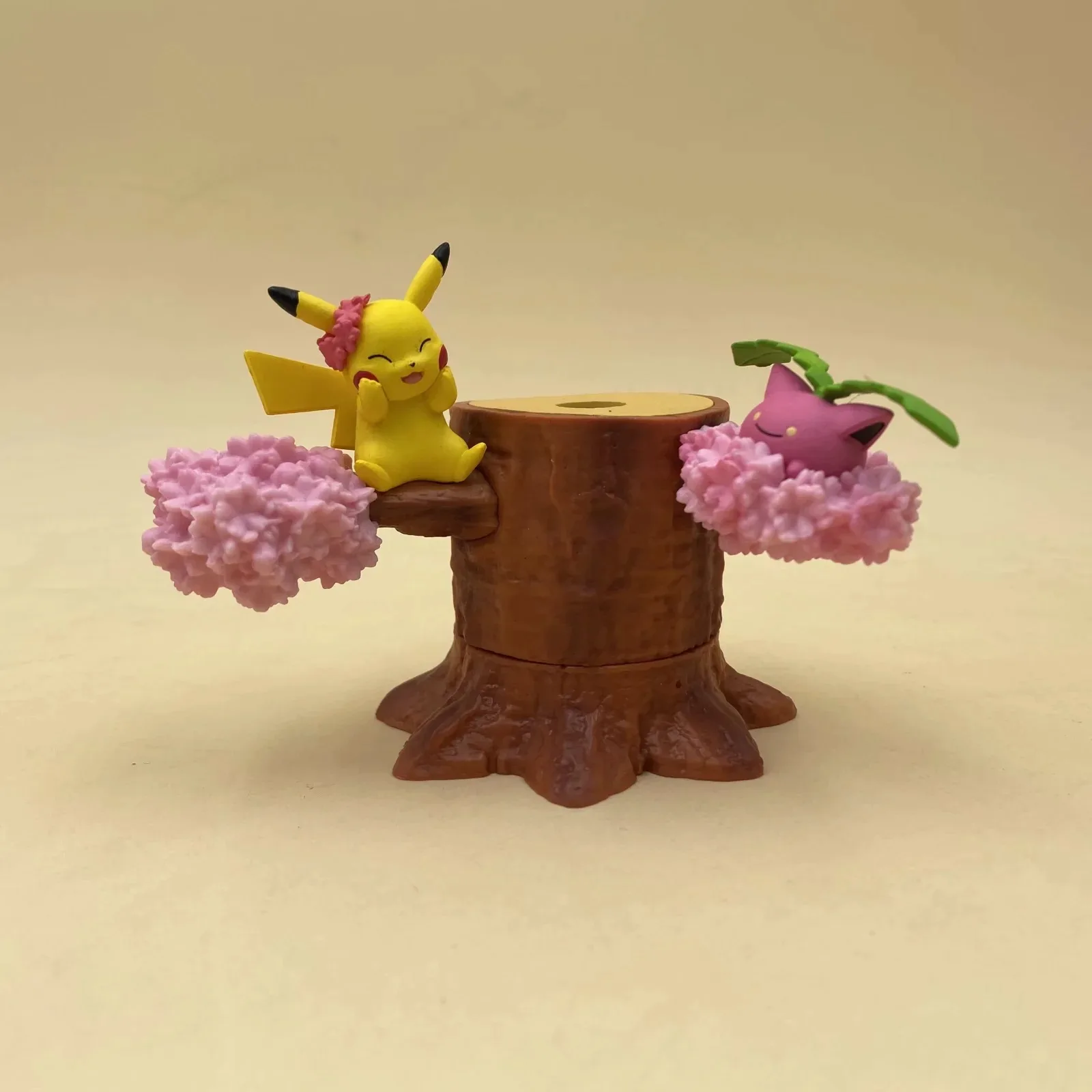 

Original Pokmon Forest Set Pikachu Pokemon Jackie Tortoise DIY Assembly Cartoon Anime Figure Decoration Dolls Children's Toys