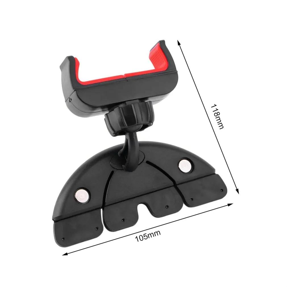 Универсальный держатель для CD-слота с поворотом на 360 градусов автомобильный