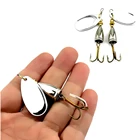 Рыболовные приманки, блестящая ложка, 6,5 см, 8,5 г, искусственная Спиннер, рыболовные приманки, снасти для рыбалки, снасти, аксессуары