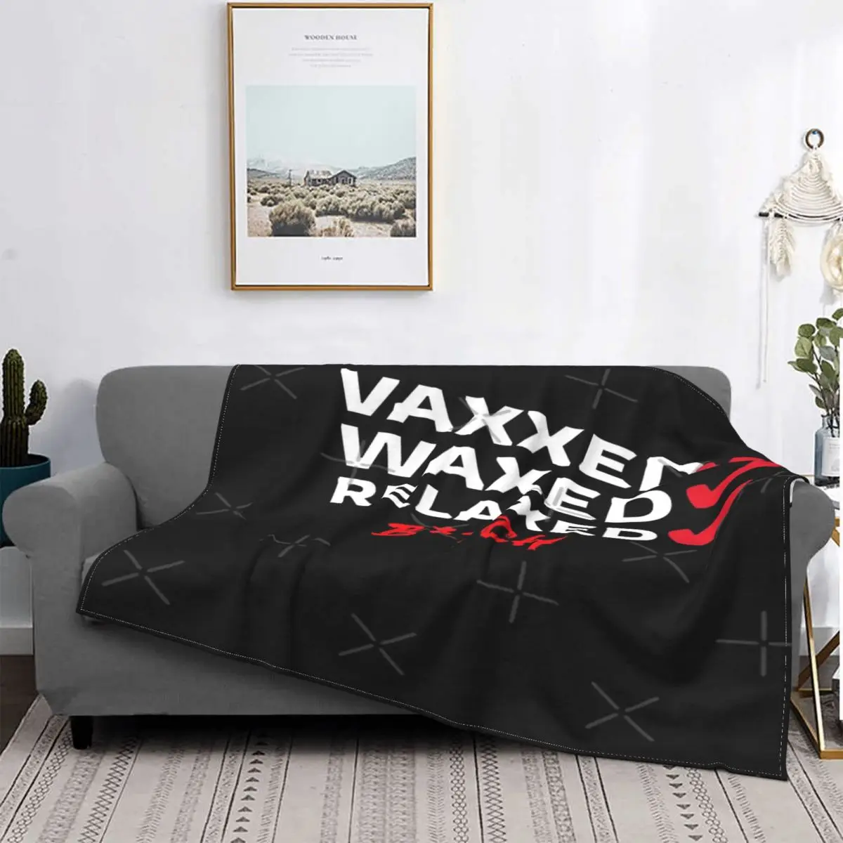 

Vaxxed-2 mandas relajadas para cama, edredones a cuadros, manta de verano para Baby