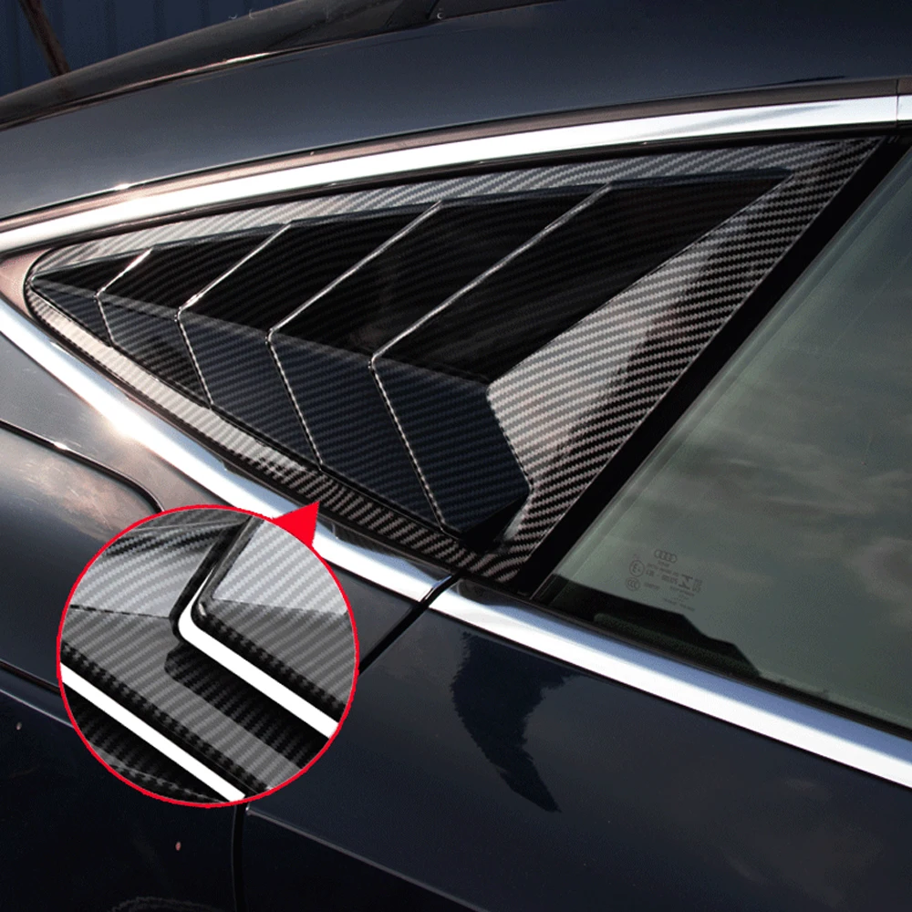 

2 шт., накладки на задние окна для Audi A7 2019 2020