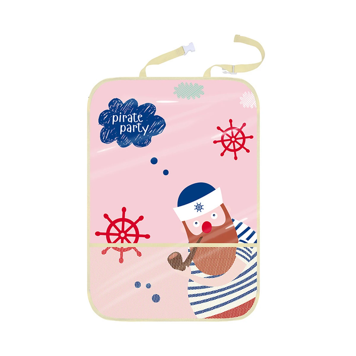 Защитные чехлы для задних сидений автомобиля с рисунком водонепроницаемые