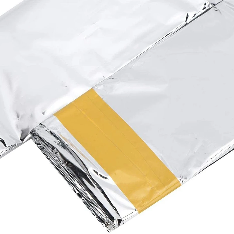 

2Pcs Outdoor Camping Waterproof Sleeping Bag Anti Sun Emergency Survival Sleeping Bag