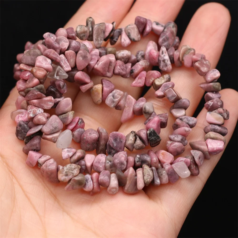 

Natural Semi-precious Stonesindeterminate Red and Blue Gemstones Used In DIY Jewelry Making Necklaces Bracelet Accessories 40cm