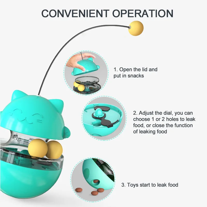 Кружка забавные игрушки для кошек домашних животных медленно протекающий