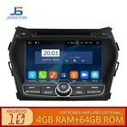 JDASTON Android 10,0 Автомобильный DVD плеер для Hyundai IX45Santa fe 2013 2014 WIFI Мультимедиа GPS стерео 2 Din Автомобильный магнитофон